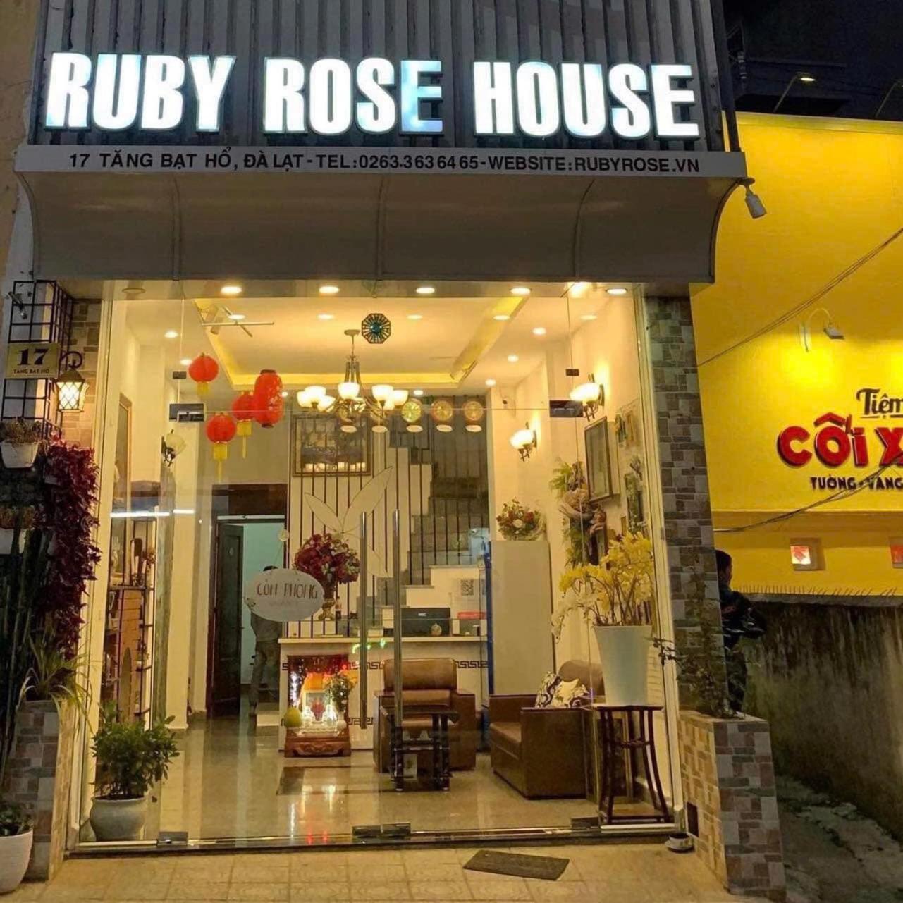 Hotel Ruby Rose House Đà Lạt Exterior foto