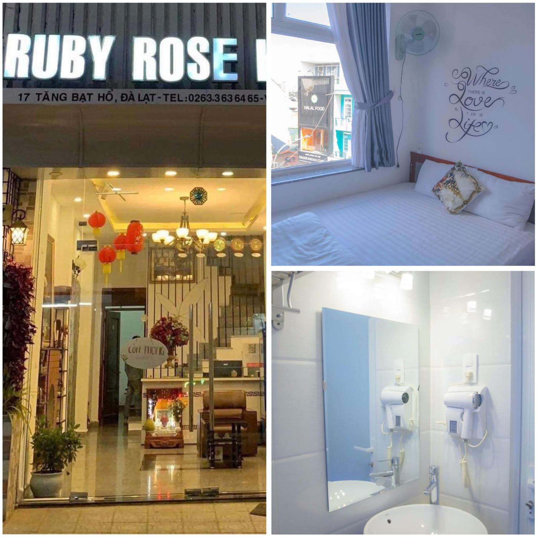 Hotel Ruby Rose House Đà Lạt Exterior foto
